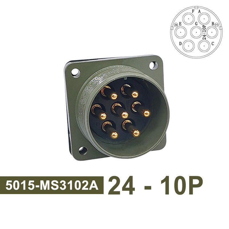 MS3102A Circular Connector MS3106A MS3108A 5015 Military Specification Connectors.