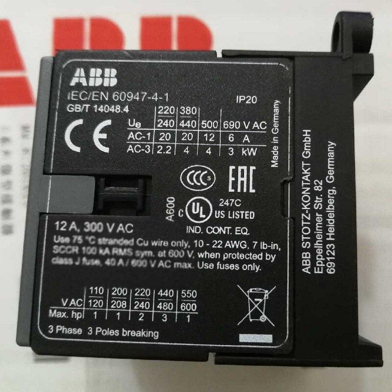 ABB- 4P Mini Contactors AC Operated |  B6-22-00  B7-22-00 Optional.