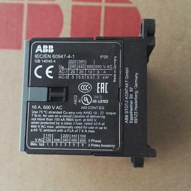 ABB- 4P Mini Contactors AC Operated |  B6-22-00  B7-22-00 Optional.