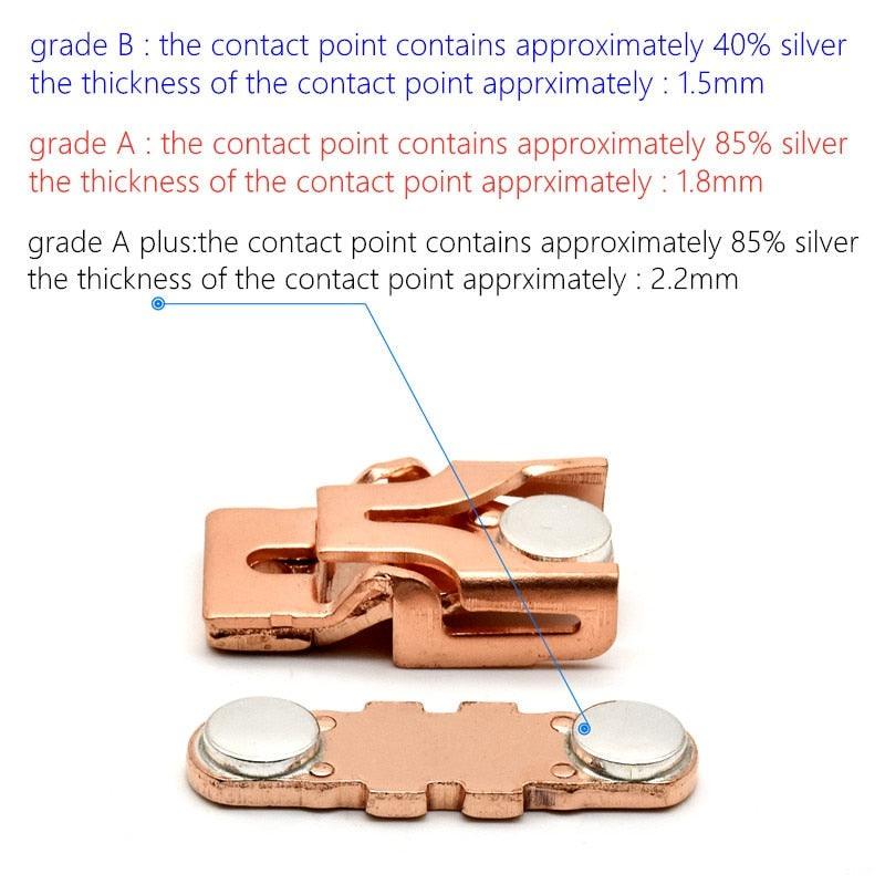 lc1e contactor accessories,AC Magnetic Contactor Accessories (for SCHNEIDER) LC1E160| Main Contact Kit LC1E120 Moving and Fixed Contact Point Spare Part Repair Replacement contactor accessories
