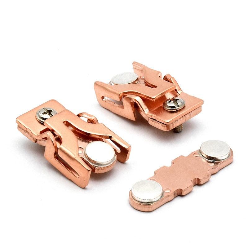 lc1e160,AC Magnetic Contactor Accessories (for SCHNEIDER) LC1E160| Main Contact Kit LC1E120 Moving and Fixed Contact Point Spare Part Repair Replacement contactor accessories