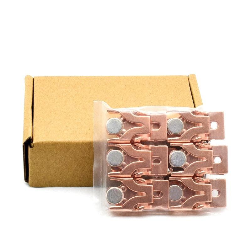 contactor accessories schneider lc1e,AC Magnetic Contactor Accessories (for SCHNEIDER) LC1E160| Main Contact Kit LC1E120 Moving and Fixed Contact Point Spare Part Repair Replacement contactor accessories