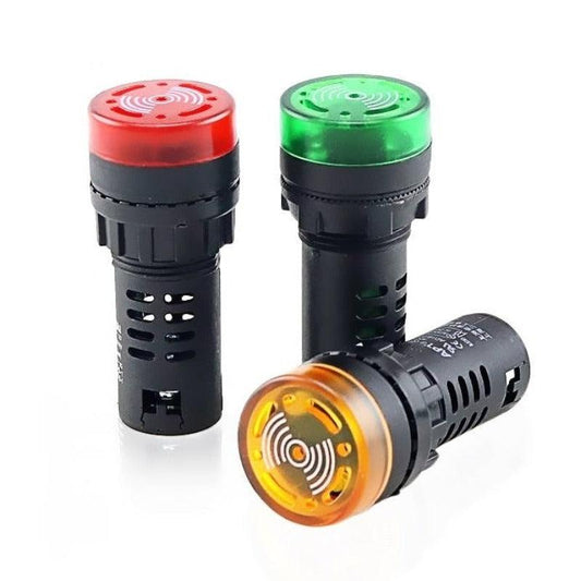 AD16-22SM Intermittent Sound Buzzer Alarm 22MM /12V-220V optional.buzzer 22mm