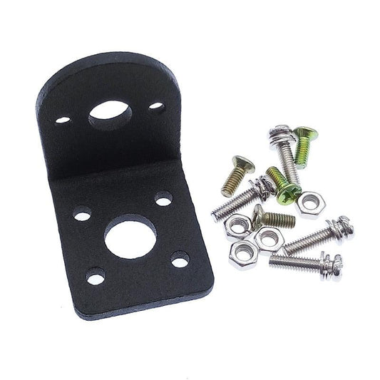 Aluminium alloy mounting bracket 25GB(GA) gear motor bracket with matching screw.