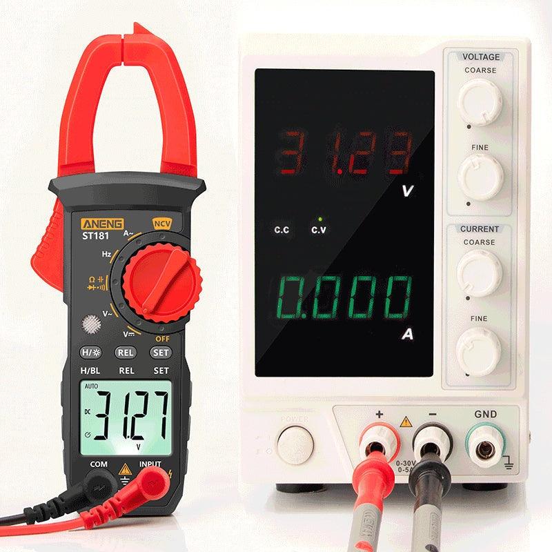 ANENG- ST181 Clamp Meter| DC/AC Current 4000 Counts Ohm Test.