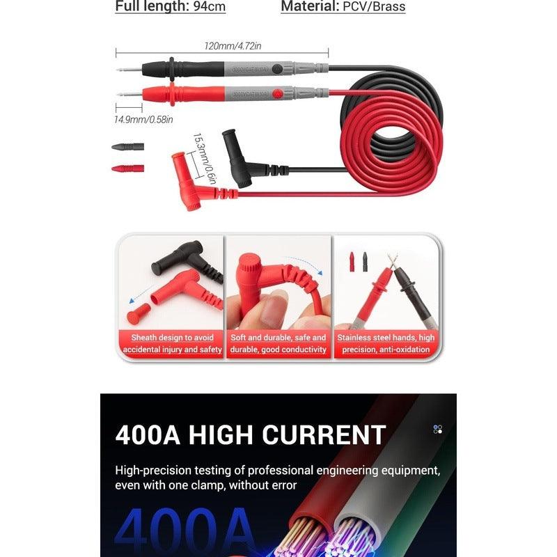 ANENG- ST181 Clamp Meter| DC/AC Current 4000 Counts Ohm Test.