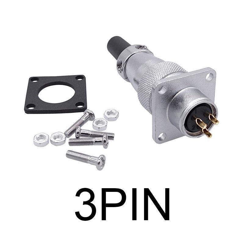 Aviation plug and socket aviation connector WS16 2-10pin female head male seat connector with anti-leakage reverse installation.aviation connector