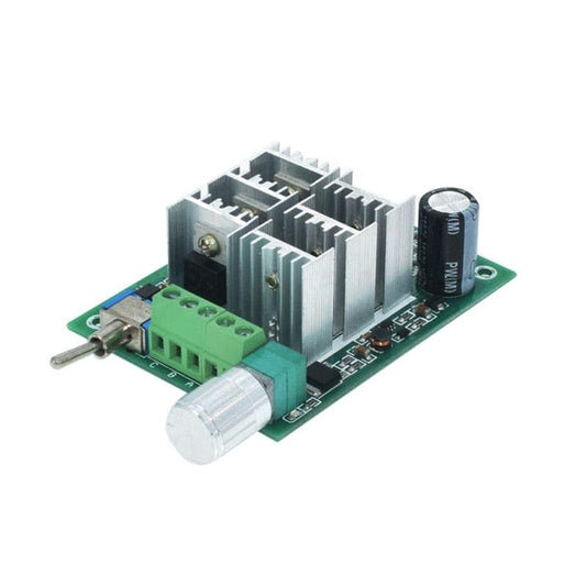 BLDC three phase brushless sensorless motor controller BL02 15A violent fan modulation DC5V6V9V12V36V forward and reverse.