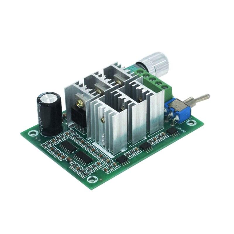 BLDC three phase brushless sensorless motor controller BL02 15A violent fan modulation DC5V6V9V12V36V forward and reverse.