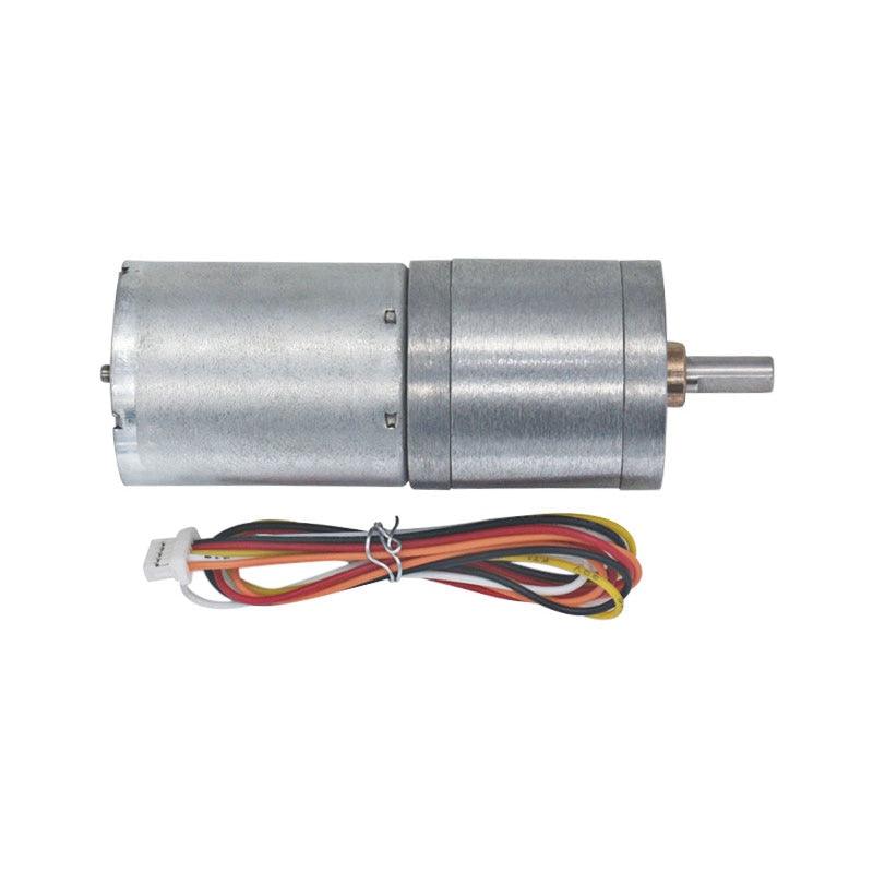 Brushless DC Motor JGA25-2430 12V High Torque Electric Motor Turbine Reduction Motor Controllable Forward and Reverse.