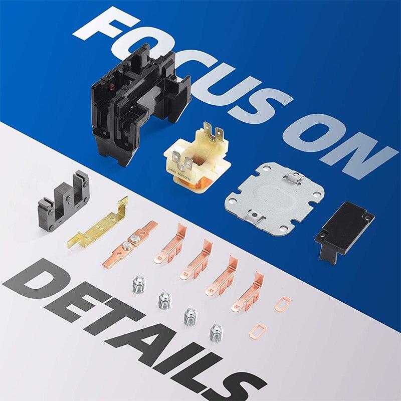 CG 2P Air Conditioner Contactor 40 Amp 240VAC Coil Condenser Compressor Contactor 50/60HZ AC 3P Definite Purpose Contactor.