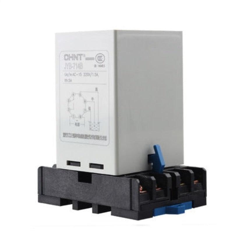 CHINT JYB-714 Liquid Level Relay Water Level Controller JYB-714B 220V 380V with Base.