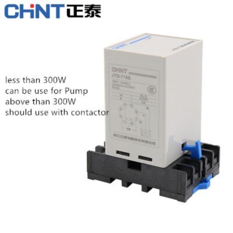 CHINT JYB-714 Liquid Level Relay Water Level Controller JYB-714B 220V 380V with Base.