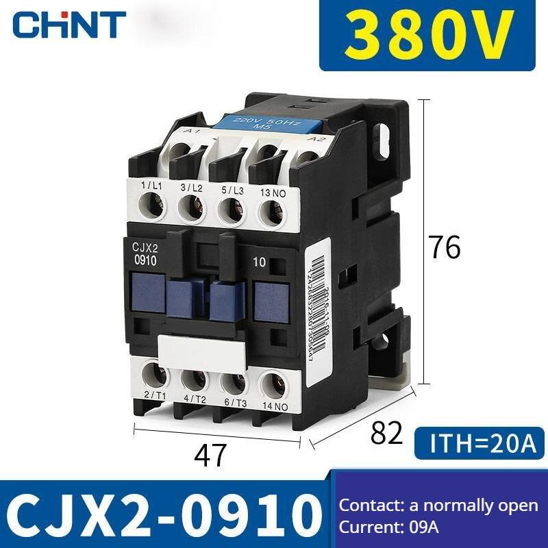 cjx2-18, cjx2-1810 price,CHNT CHINT CJX2 Series Low Voltage Contactor 220V~380v Single-phase Three-phase