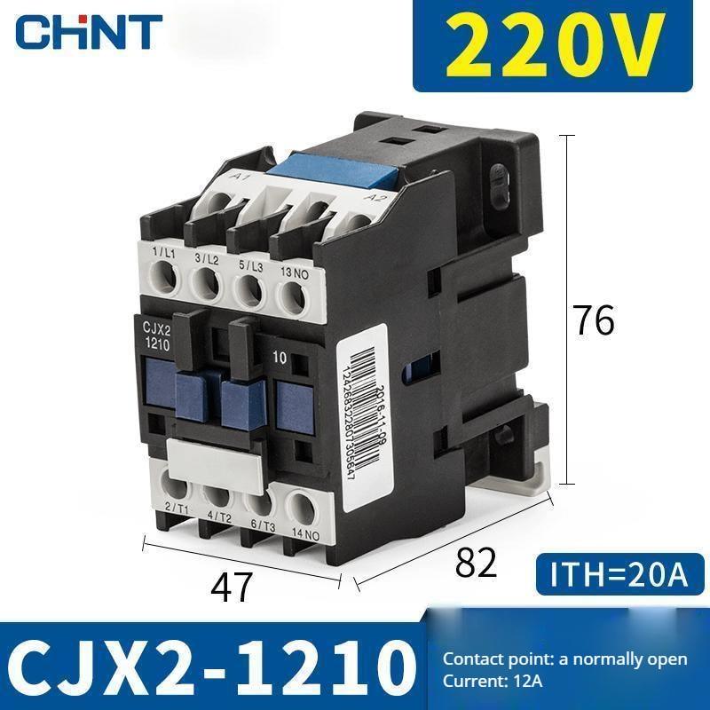buy cjx2-18, cjx2-1810,CHNT CHINT CJX2 Series Low Voltage Contactor 220V~380v Single-phase Three-phase