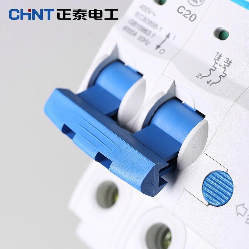 CHNT CHINT Leakage Circuit Breaker Household With Electric Protection Circuit Breaker NBE7LE 2P 16A 20A 25A 32A 40A 63A.