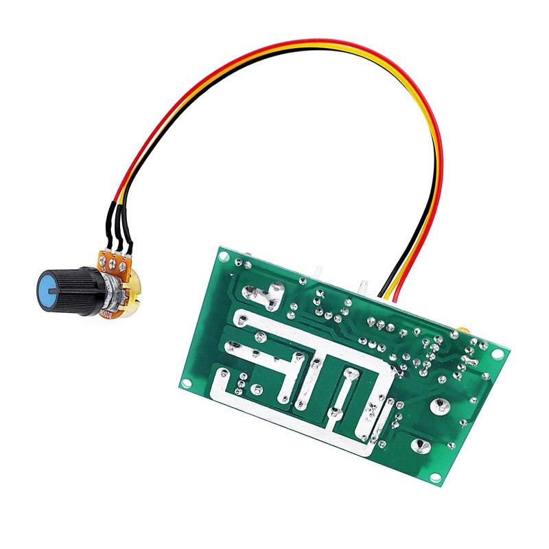 DC motor speed regulator 12V 24V 36V 48V High power drive module PWM Motor speed controller 20A current regulator.