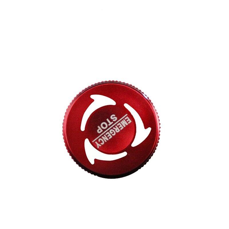 EARU- 16/19/22MM Mushroom Metal Emergency Stop Push Button Switch With LED.