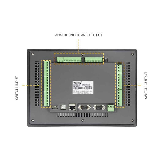 EX3G-100HA | 24DI 24DO Transistor Integrated HMI PLC All in one.