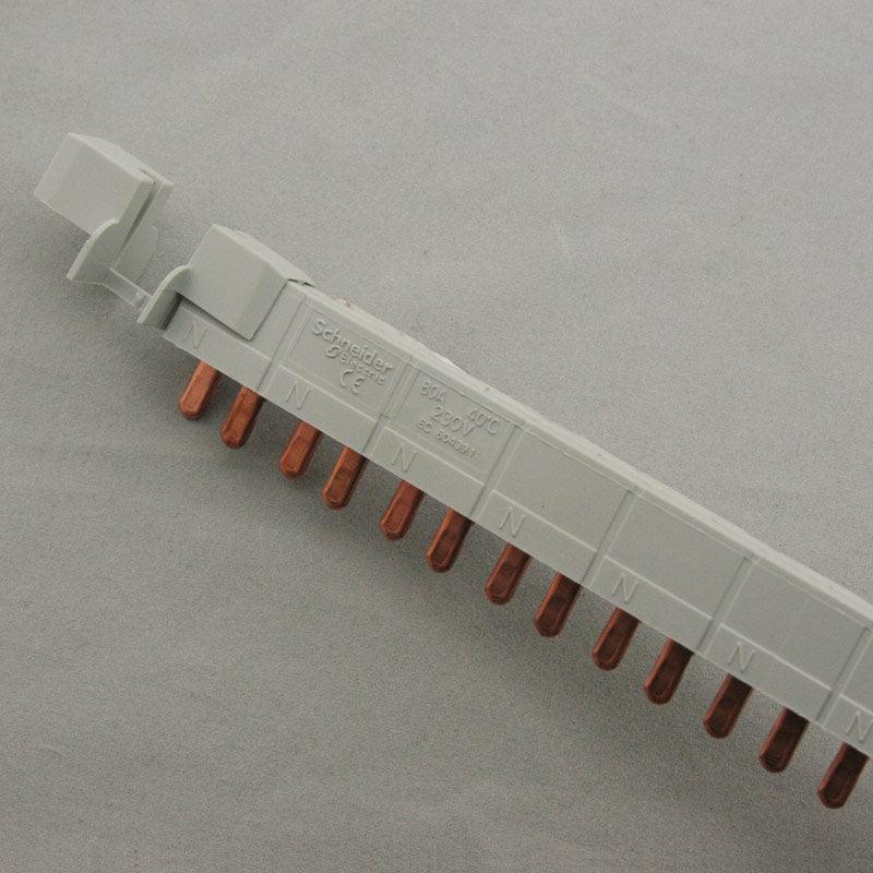 Export Breaker Accessories 1P N 12 * 18mm Air Switch Comb Busbar DPN Double In Double Out 12 Circuit Connection Copper Bar.