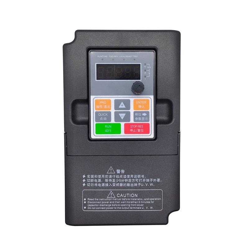 Frequency Converter AC/AC 220V Single-phase 380V Three-phase Frequency Inverter 0.75KW 1.5KW 2.2KW 3KW 4KW.