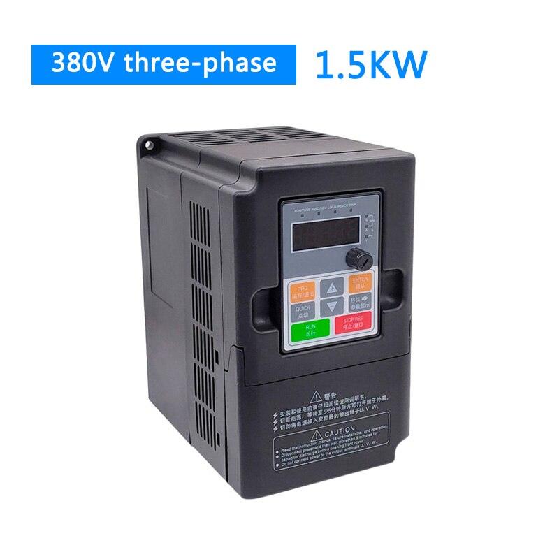 Frequency Converter AC/AC 220V Single-phase 380V Three-phase Frequency Inverter 0.75KW 1.5KW 2.2KW 3KW 4KW.