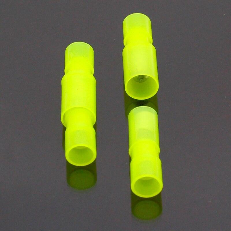 FRFNY+MPFNY 50PCS translucent Bullet Shaped Female Male Insulating Joint Wire Connector.50 sets crimp terminal bullet