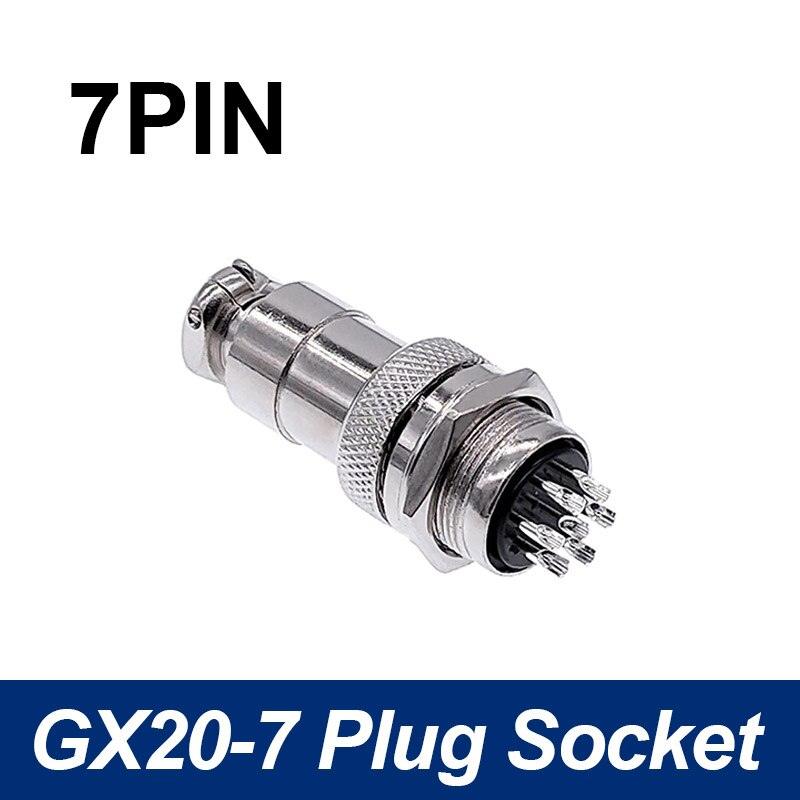 GX20 aviation circular connector Plug and socket 2Pin- 15pin Cable connectors.
