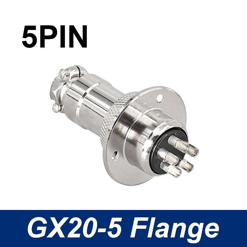GX20 Connecotor flange mounting aviation plug male and female 2Pin - 15pin connectors.gx20 flange aviation connector,circular connector gx20