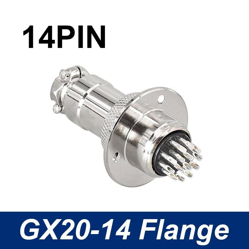GX20 Connecotor flange mounting aviation plug male and female 2Pin - 15pin connectors.gx20 flange aviation connector,circular connector gx20