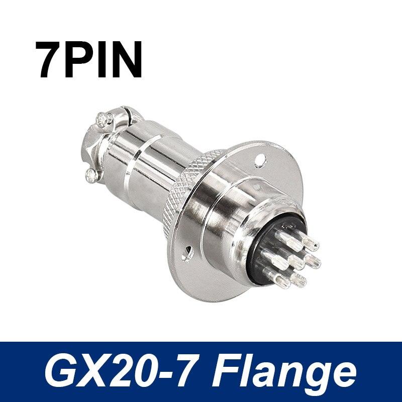 GX20 Connecotor flange mounting aviation plug male and female 2Pin - 15pin connectors.gx20 flange aviation connector,circular connector gx20
