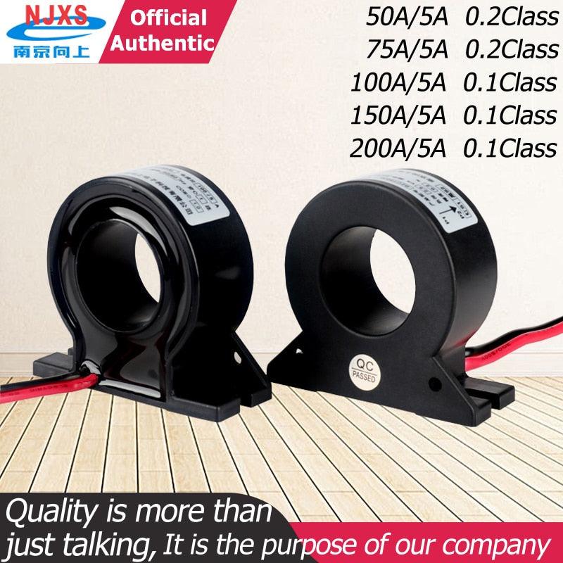 High precision AC Current Transformer BZCT30AL-50a/5a 100a/5a 150/5 200/5 300/5 Low voltage current transformer for measurement.