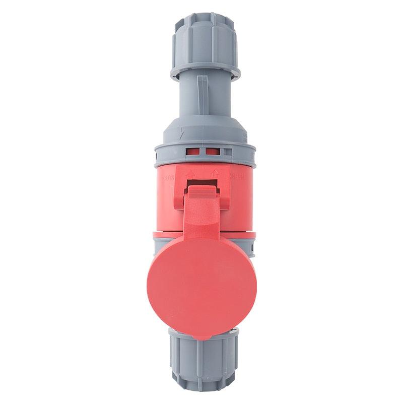 IP44 Industrial Plug and Socket 16A/32A 3P 4P 5P Waterproof and Explosion-proof.
