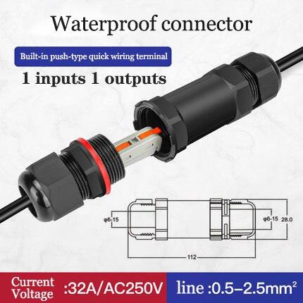 waterproof ip68 connector