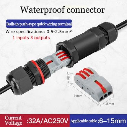 push type ip68 connector