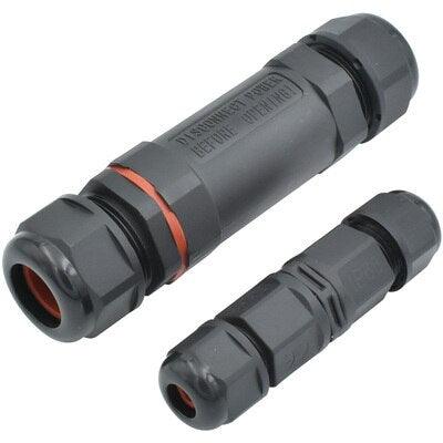 IP68 Waterproof Connector I-Type M20 2/3/4 Pin Electrical Terminal Adapter Wire Connector.
