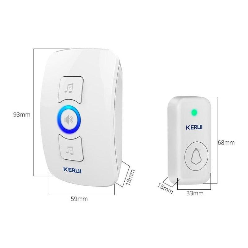 KERUI- M525 Outdoor Wireless Waterproof Doorbell | US/EU/UK Plug Optional.