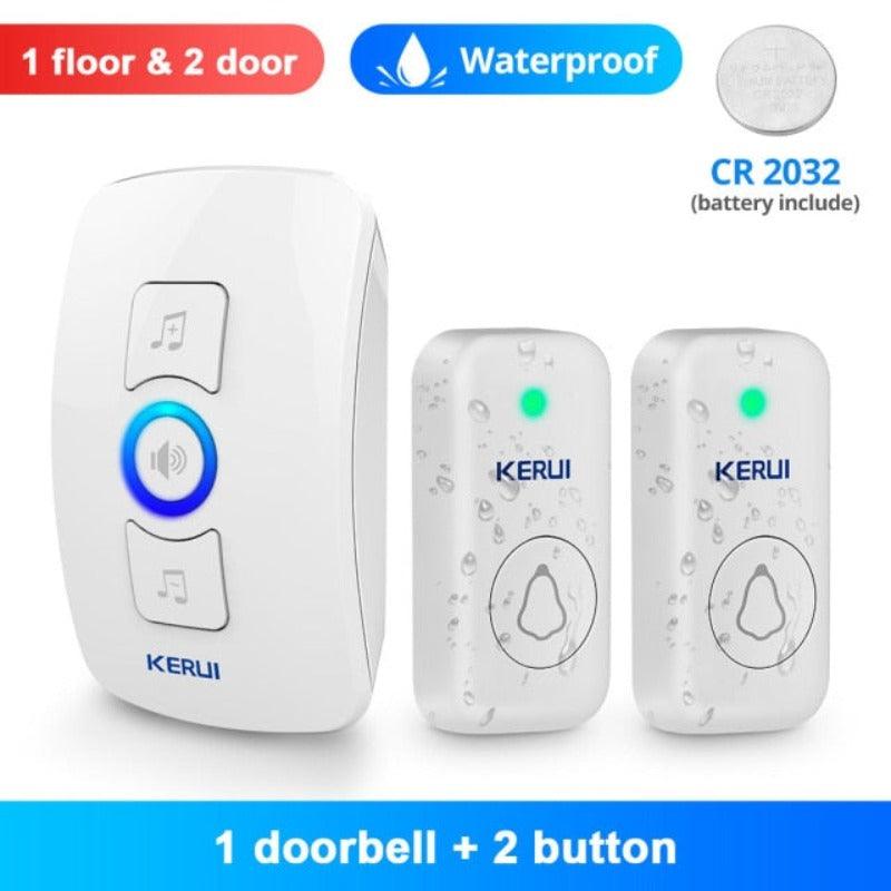 KERUI- M525 Outdoor Wireless Waterproof Doorbell | US/EU/UK Plug Optional.