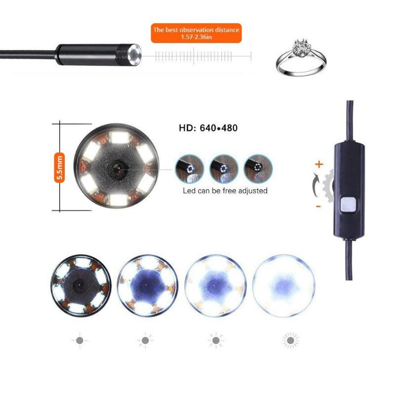 KERUI- Mini Endoscope Camera USB Camera| 7mm/5.5mm Optional.