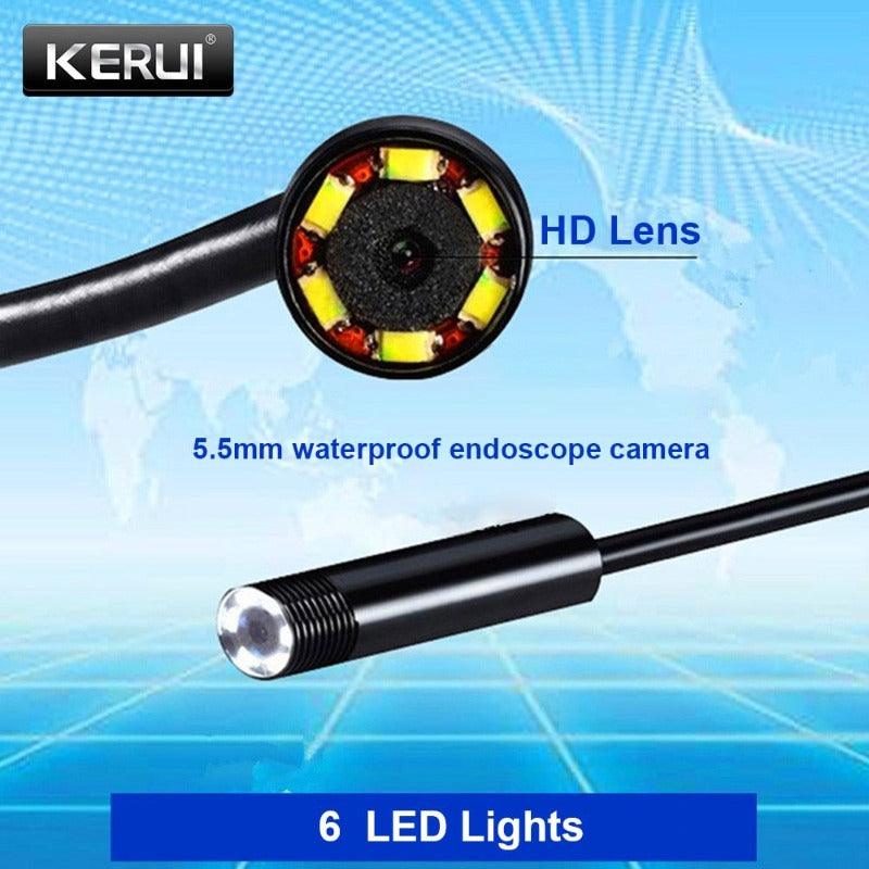 KERUI- Mini Endoscope Camera USB Camera| 7mm/5.5mm Optional.