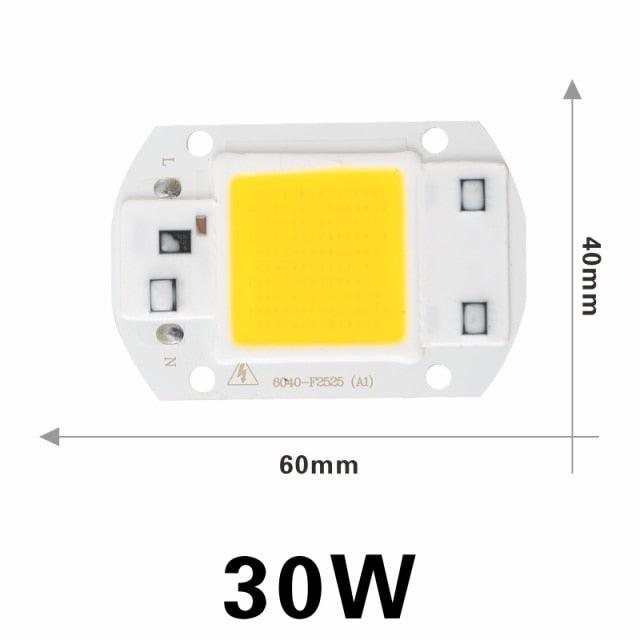 LATTUSO- 10pcs/lot COB Chip| 10W-50W Cold/Warm light optional.