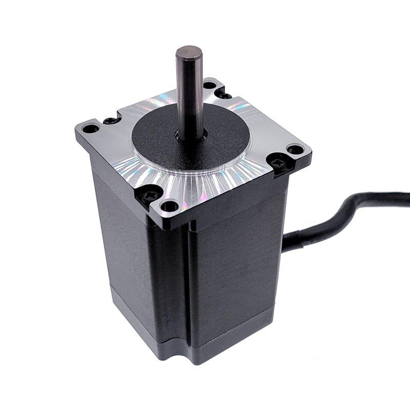 Leadshine stepper motor 573S20-LS NEMA23 3 phase hybrid servo motor 2.0 N.m torque for CNC laser cutting engraving machine.