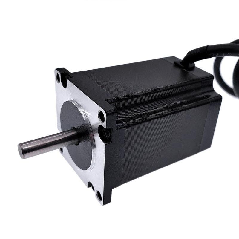 Leadshine stepper motor 573S20-LS NEMA23 3 phase hybrid servo motor 2.0 N.m torque for CNC laser cutting engraving machine.