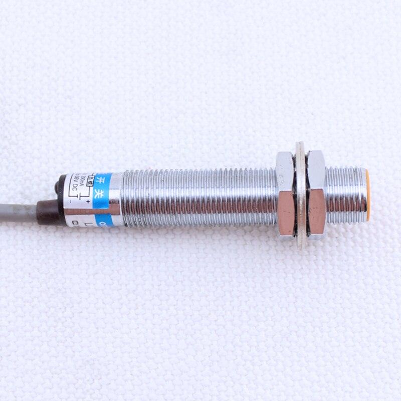 M12 2mm DC6~36V Cylinder Inductive Proximity Sensor Switch LJ12A3-2 PNP/NPN.