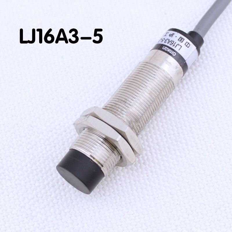 M16 3mm 5mm DC6~36V Cylinder Inductive Proximity Sensor Switch LJ16A3-3(5) PNP/NPN NO NC.
