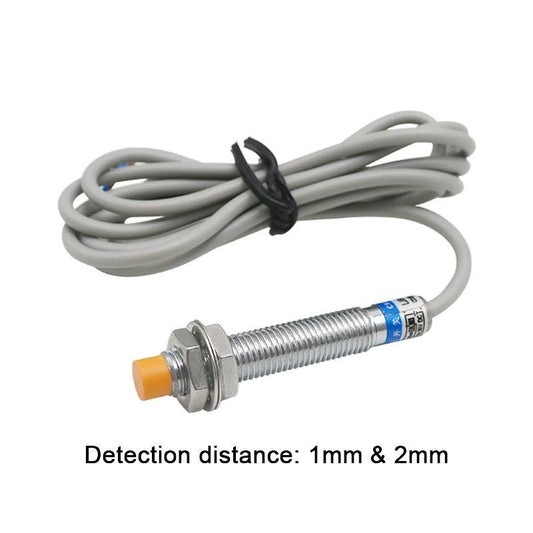 M8 1mm & 2mm Induction Metal Sensor Inductive Screen Shield Type sensor Proximity Switch LJ8A3 NPN PNP AC DC NO NC BX BY AX AY,metal sensor