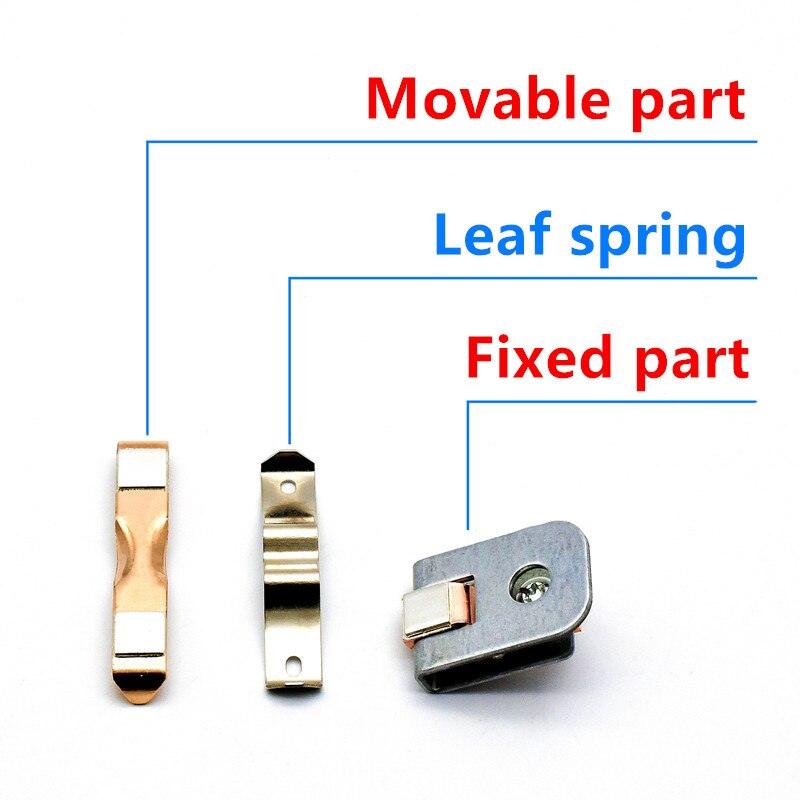 Main Contact Kit (for ABB) AX185-30 AX205-30 Contactor Repair Kit| Spare Parts Accessories Sliver.