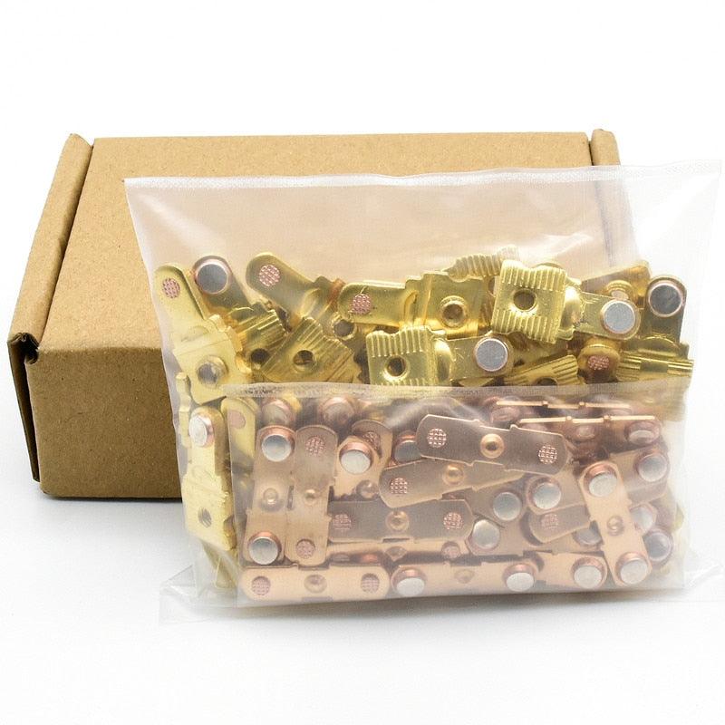 Main Contact Kit for Magnetic Contactor CJX2-3210 CJX2-3201 Stationary and Moving Contacts.