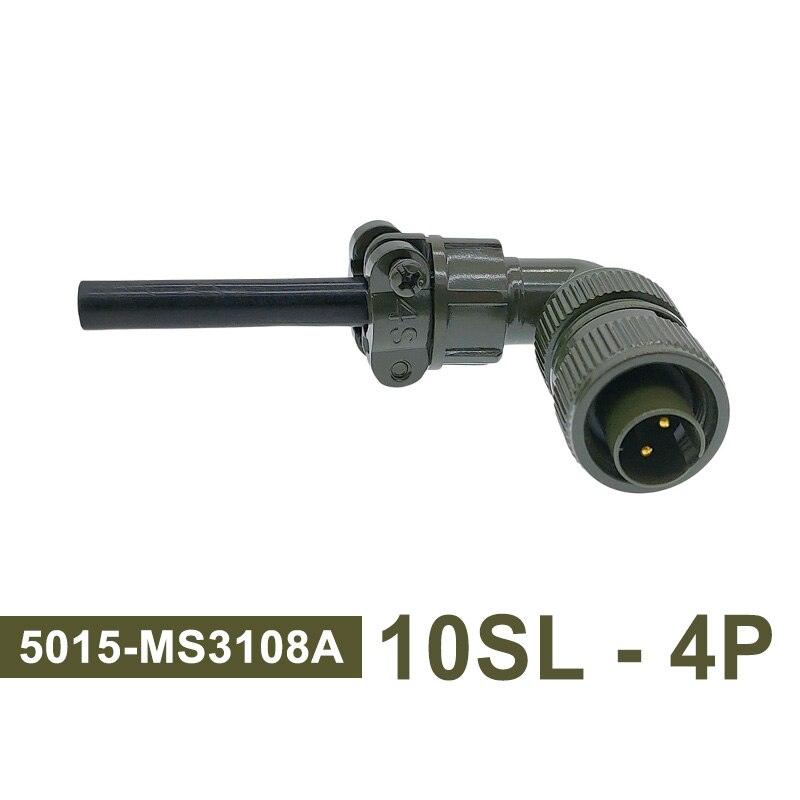 MIL-C 5015 Military Specification Connectors 10SL-3 10SL-4 MIL STD Plug&Socket MS3102A MS3106A MS3108A Circular Connector.