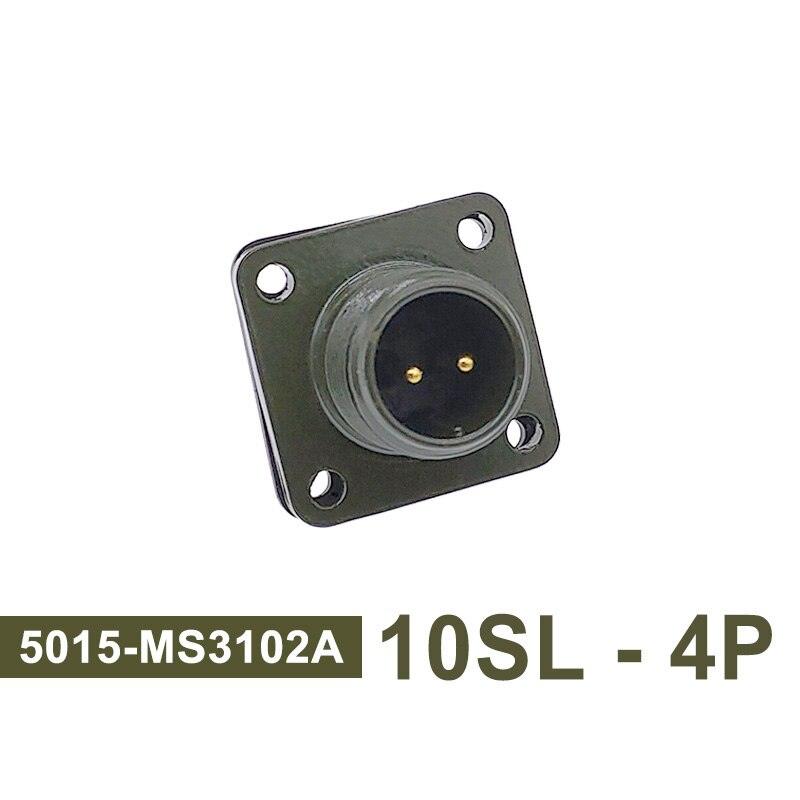 MIL-C 5015 Military Specification Connectors 10SL-3 10SL-4 MIL STD Plug&Socket MS3102A MS3106A MS3108A Circular Connector.